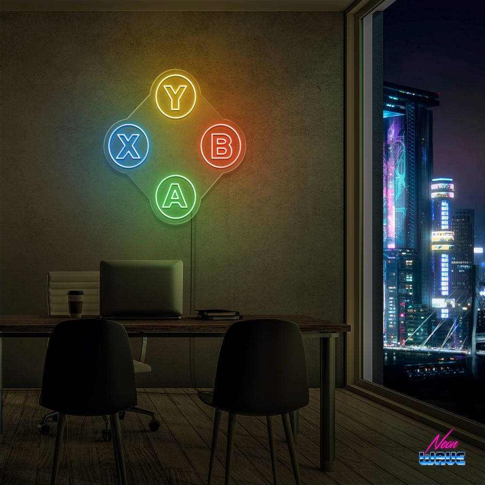 X-BOX Neon Sign Neonwave.ch 50cm 